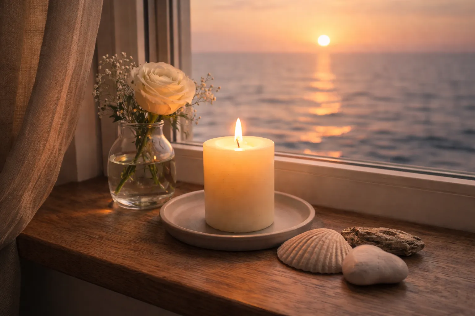 Gedenken und Seekarte